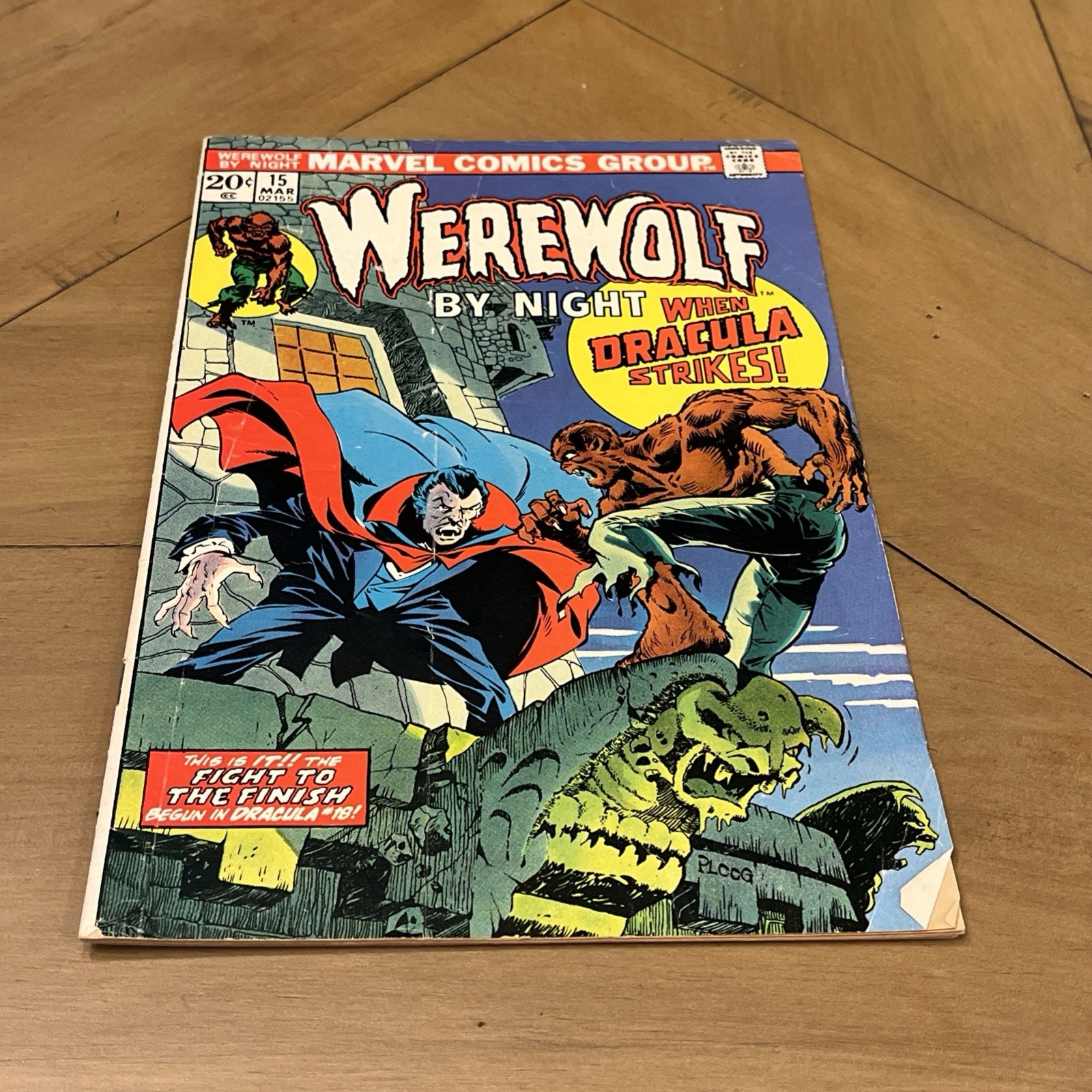Werewolf by Night #15 GD/VG 3.0 1974 App Dracula Bronze Age Horror Marvel Comics Werewolf by Night #15 GD/VG 3.0 1974 App Dracula Bronze Age Horror Marvel Comics