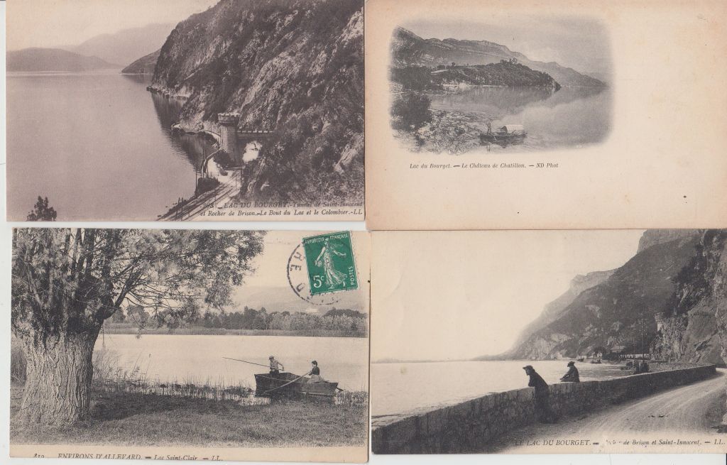 LAKES RIVERS LAKES FRANCE 1000 Vintage Postcards Mostly Pre-1940 (L5761)