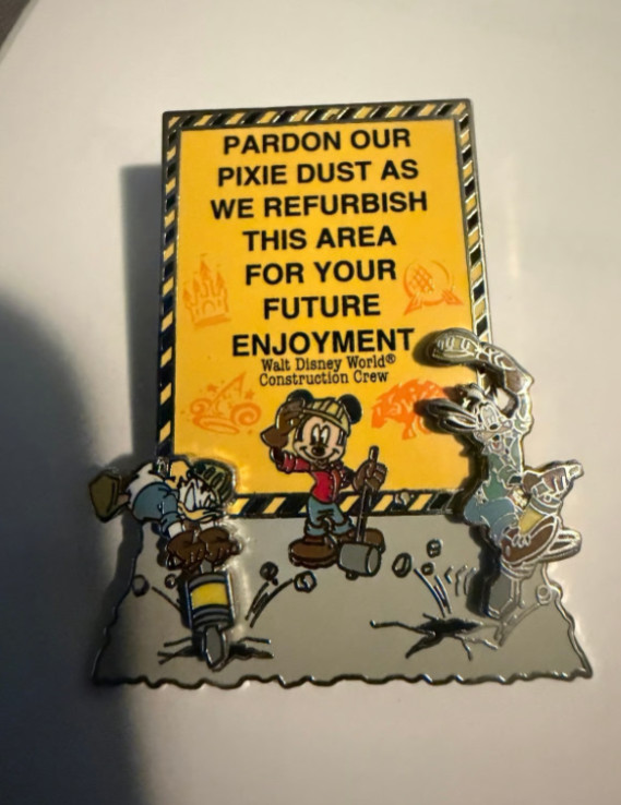 Pardon Our Pixie Dust Surprise Pin 2004 LE 1000 Vintage Disney Pin
