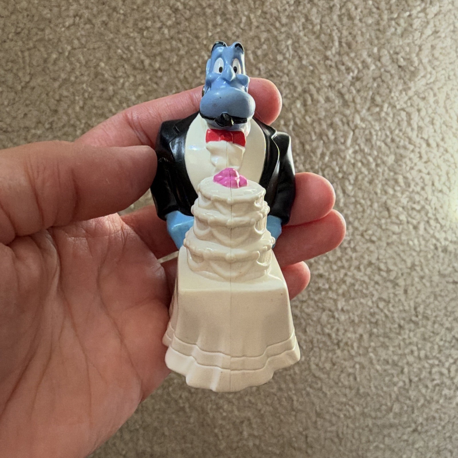 Disney Aladdin Genie Toy Figure Classic Vintage