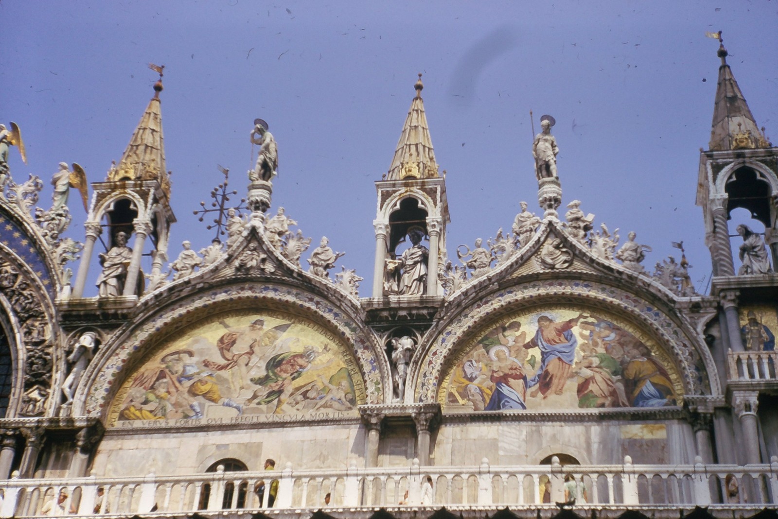 c1960's Kodachrome 35mm Slide, St Mark's Basilica Venice Italy Mosaics blue c1960's Kodachrome 35mm Slide, St Mark's Basilica Venice Italy Mosaics blue