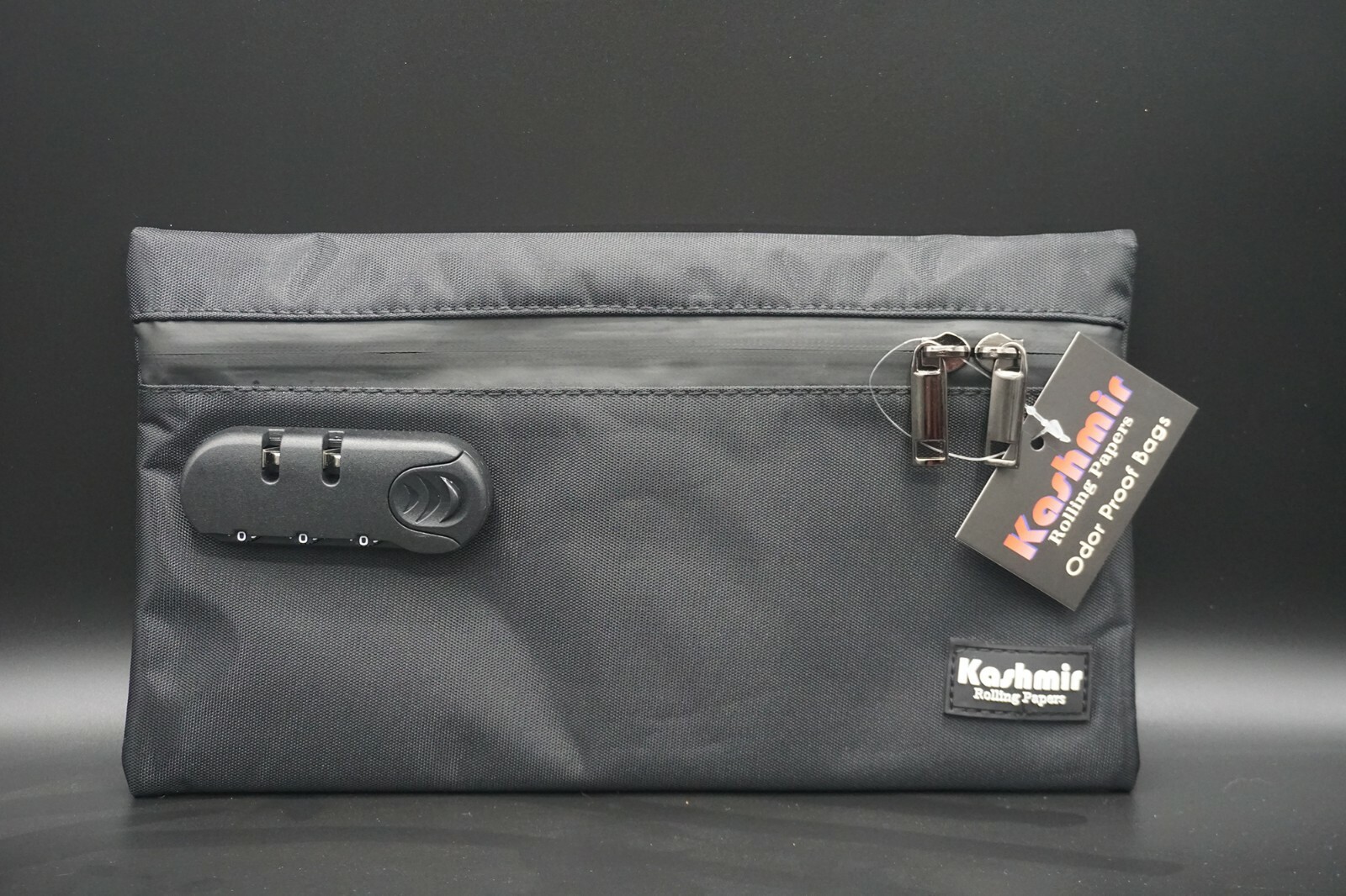 Kashmir Smell Proof Bag Combination Lock Waterproof Document Files Safe Storage 