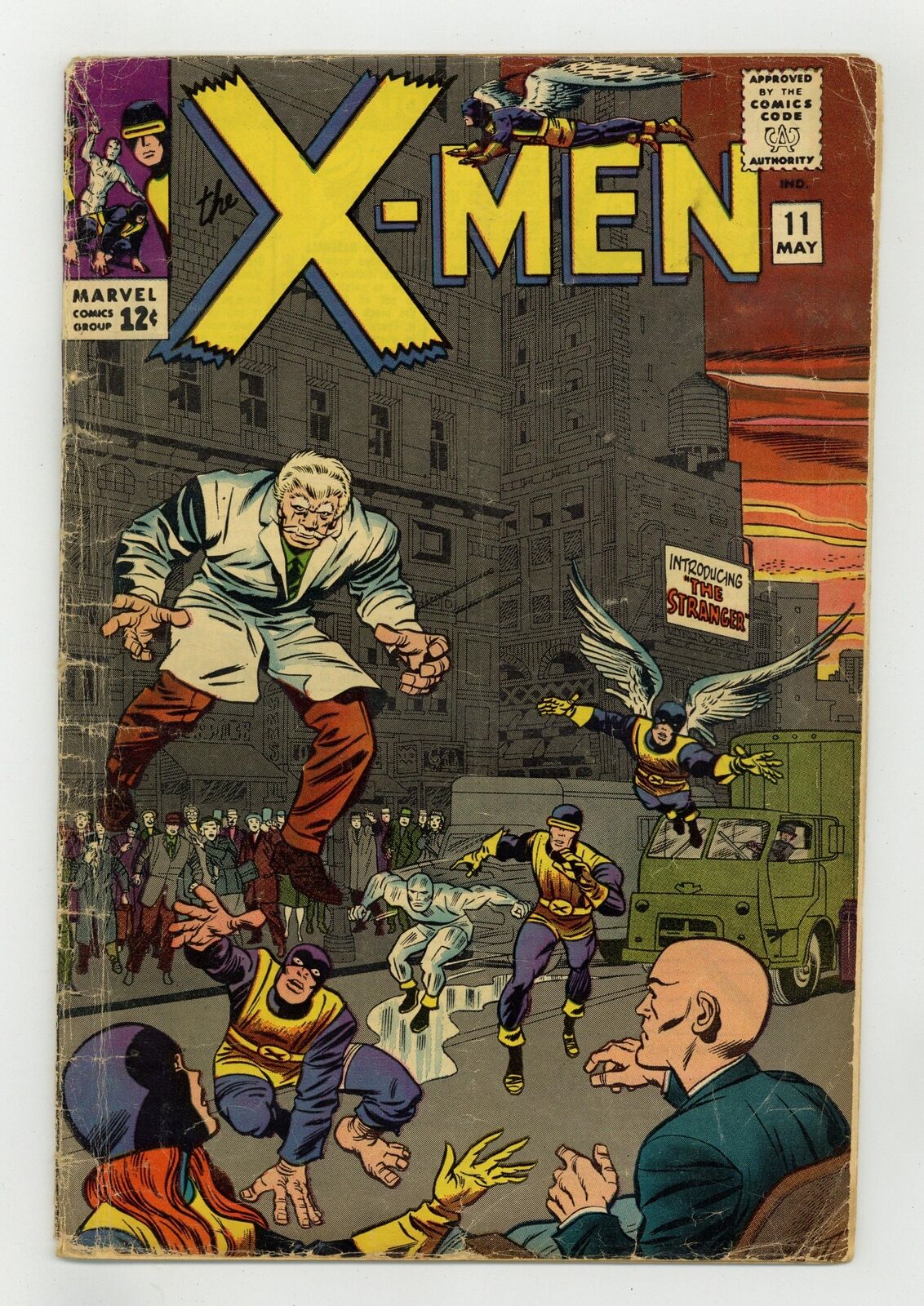Uncanny X-Men #11 GD+ 2.5 1965 1st app. The Stranger