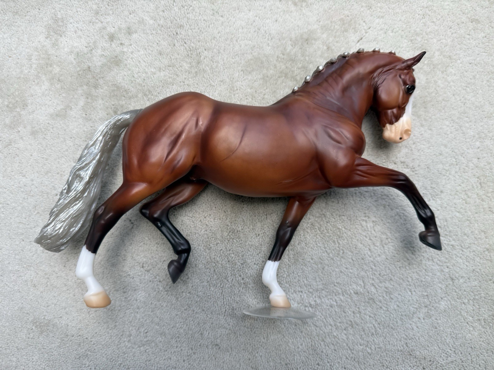 Breyer BreyerFest Horse #10469 Seize The Day Surprise Silver Bay Matte Totilas