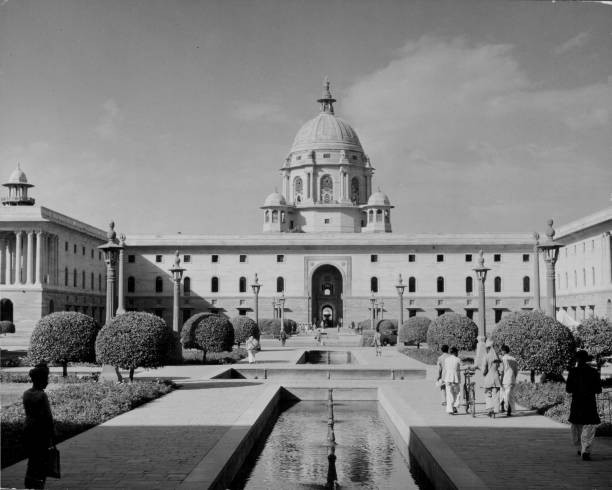 The Assembly House Building New Delhi India circa 1960 1975 Old Photo