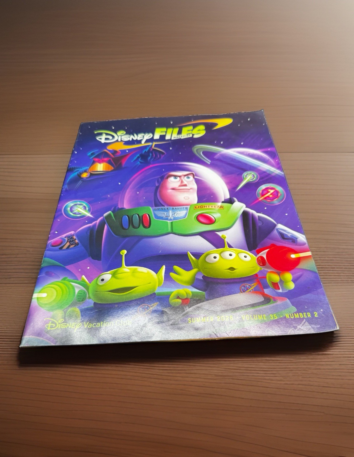Disney Files Magazine Summer 2026 Volume 35 Number 2 DVC Buzz Lightyear NEW Disney Files Magazine Summer 2026 Volume 35 Number 2 DVC Buzz Lightyear NEW