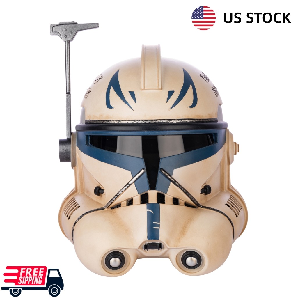 Xcoser Star Wars The Clone Wars Captain Rex Helmet Cosplay Props Halloween US