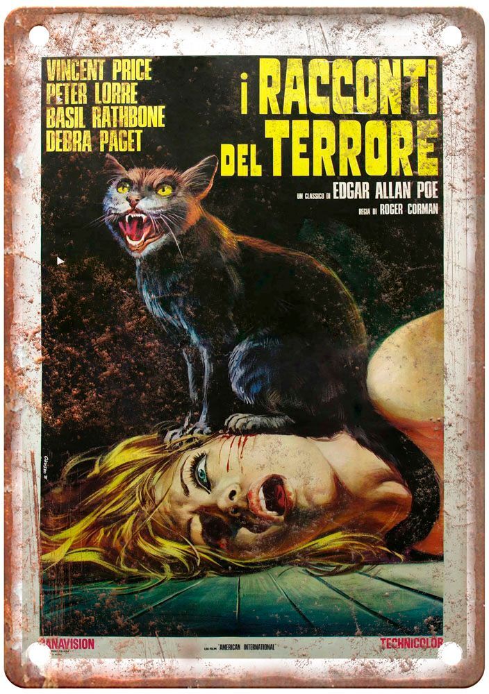 Tales Of Terror Vintage Movie Poster Old Retro Look Metal Sign MP4414