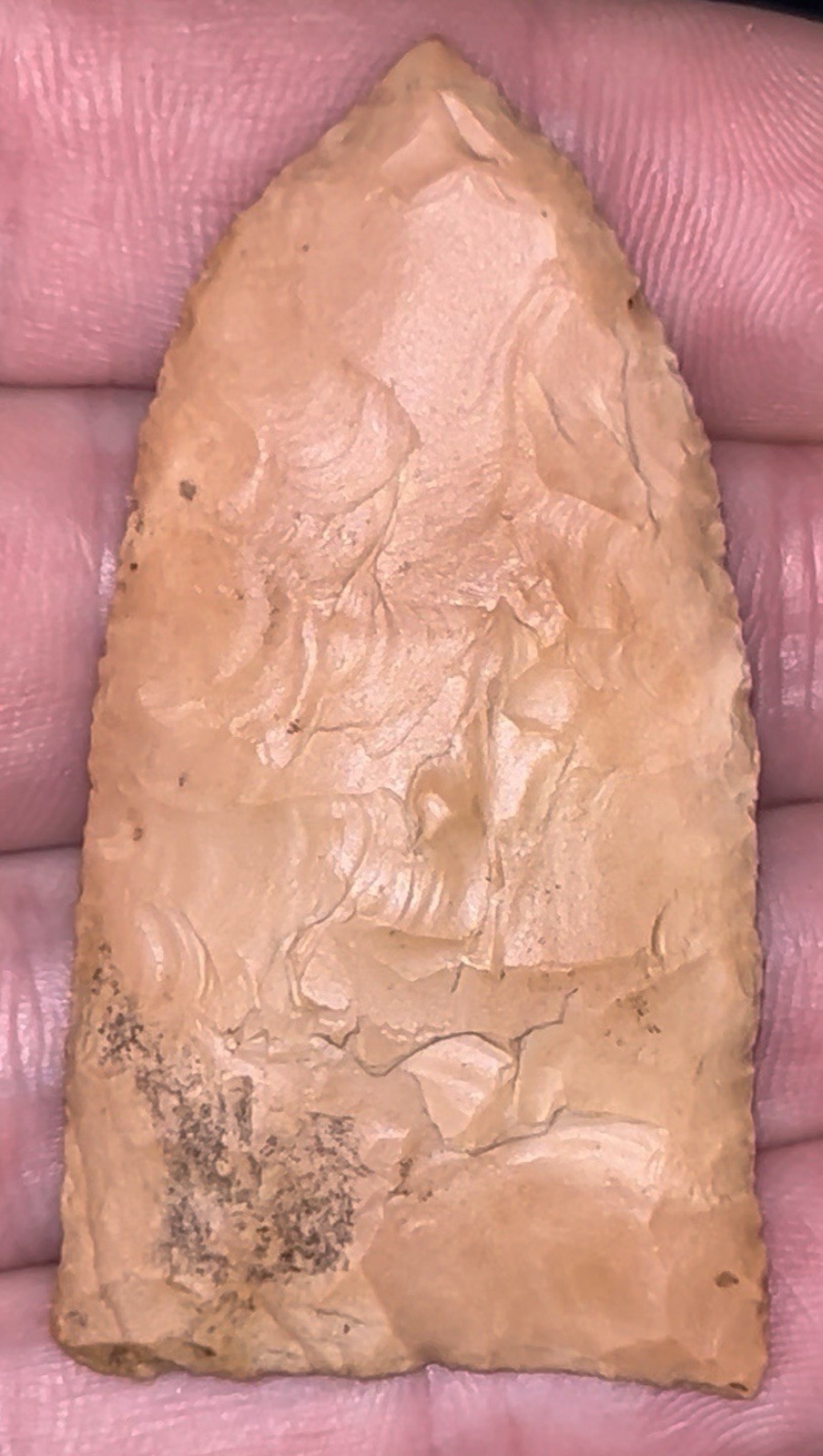 Fine Authentic Arrowhead 2 1/4” Tennessee Paint Rock Valley Artifact