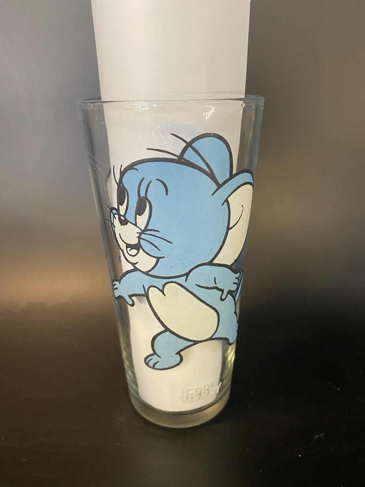 Vintage Collectible 70’s Jerry Glass. Good Used Vintage