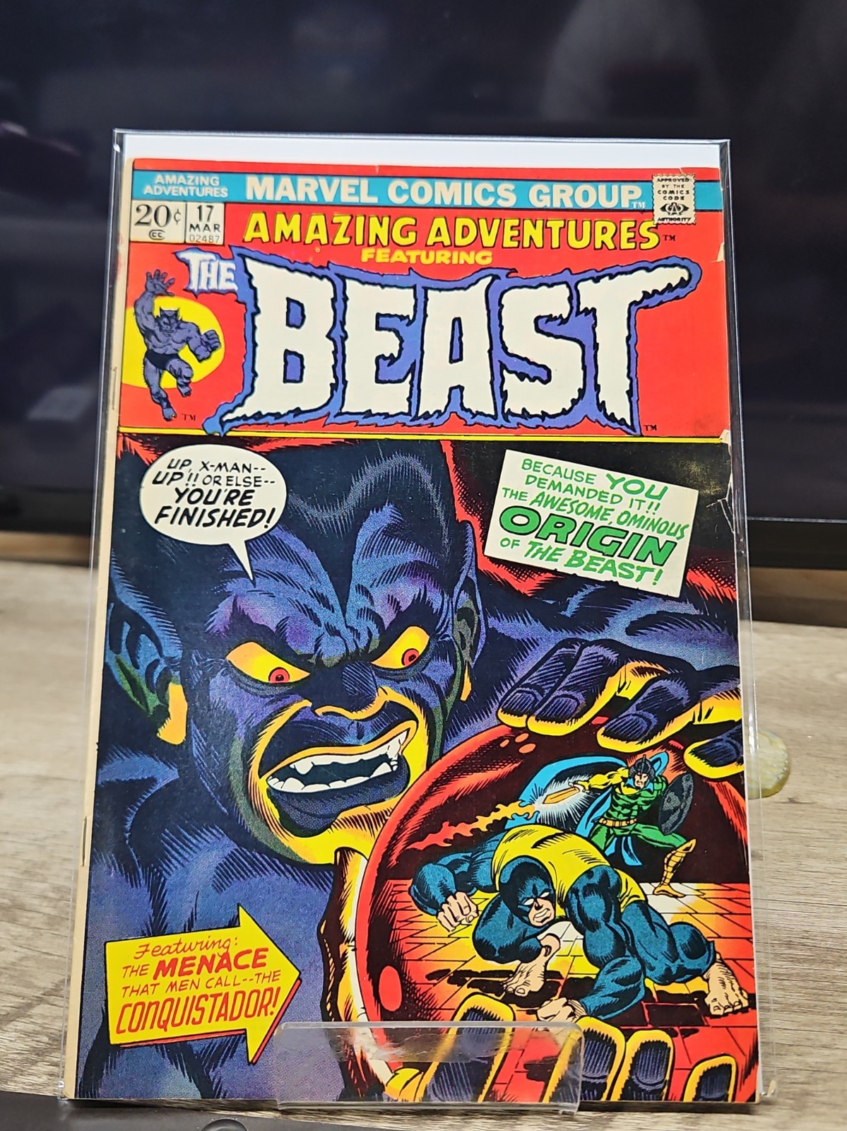 Amazing Adventures #17 Origin of The Beast (Marvel Comics)