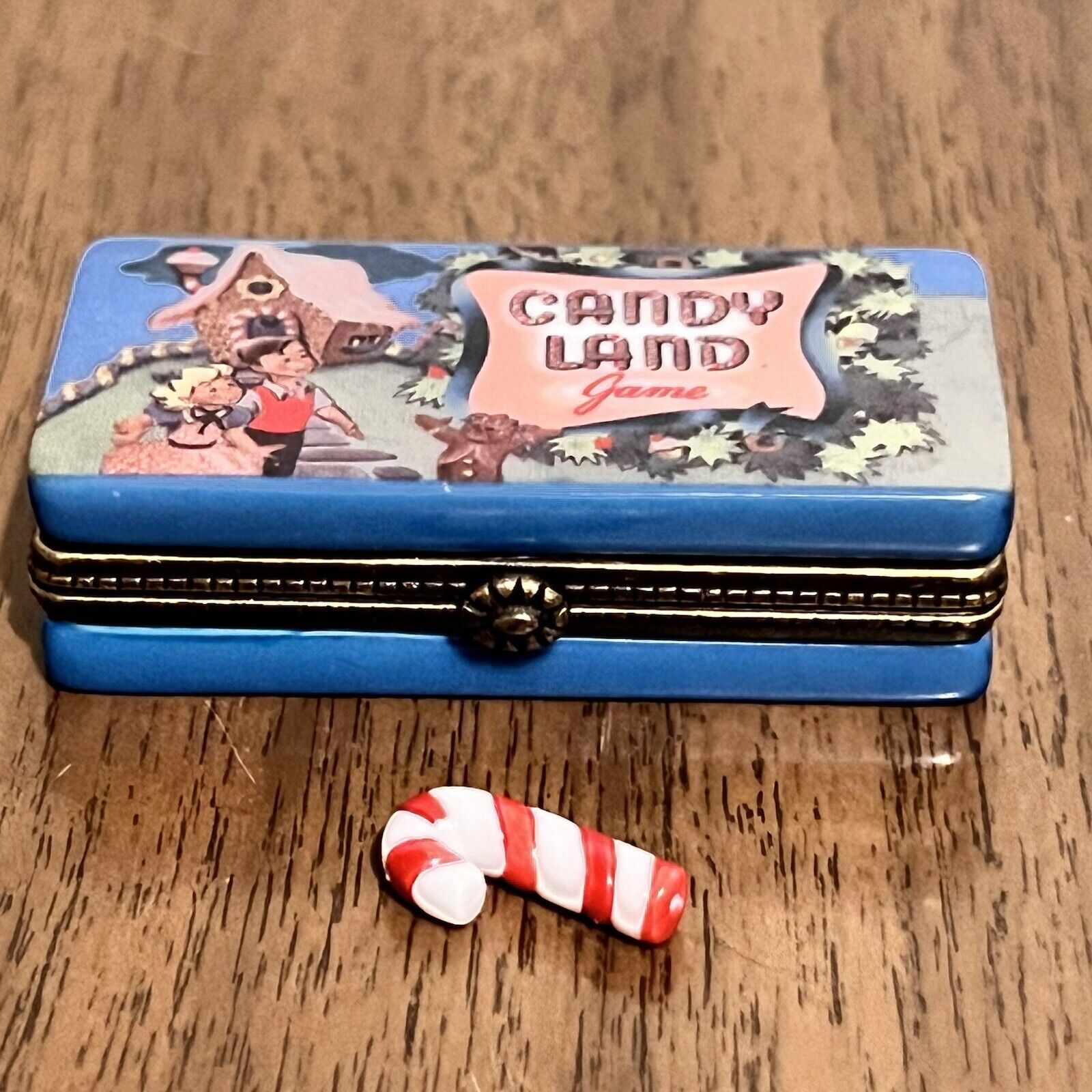 Candy Land PHB Porcelain Hinged Trinket Box Midwest Of Cannon Falls Candy Land