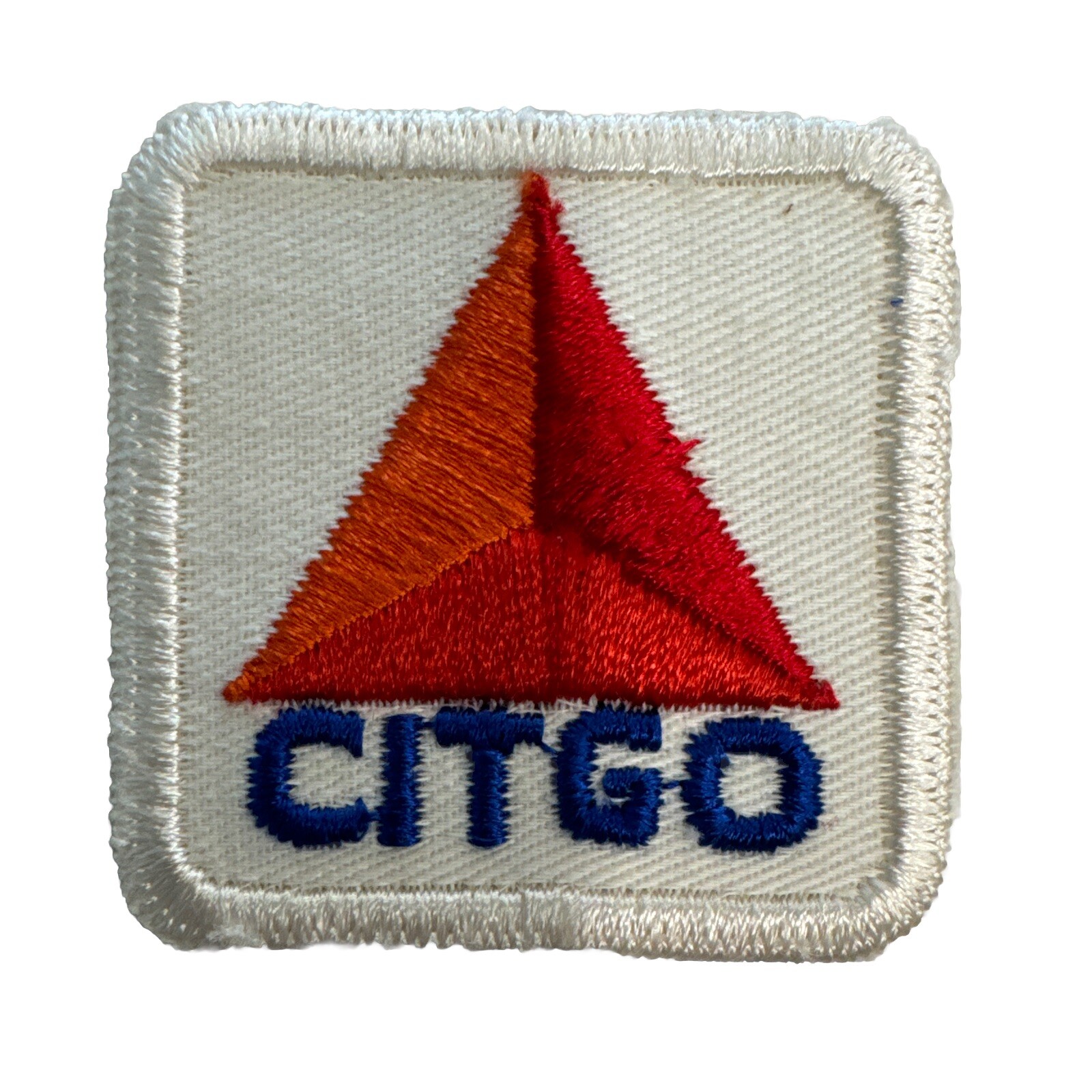 Vintage Embroidered Patch c1970\'s-80\'s Citgo Gas NOS