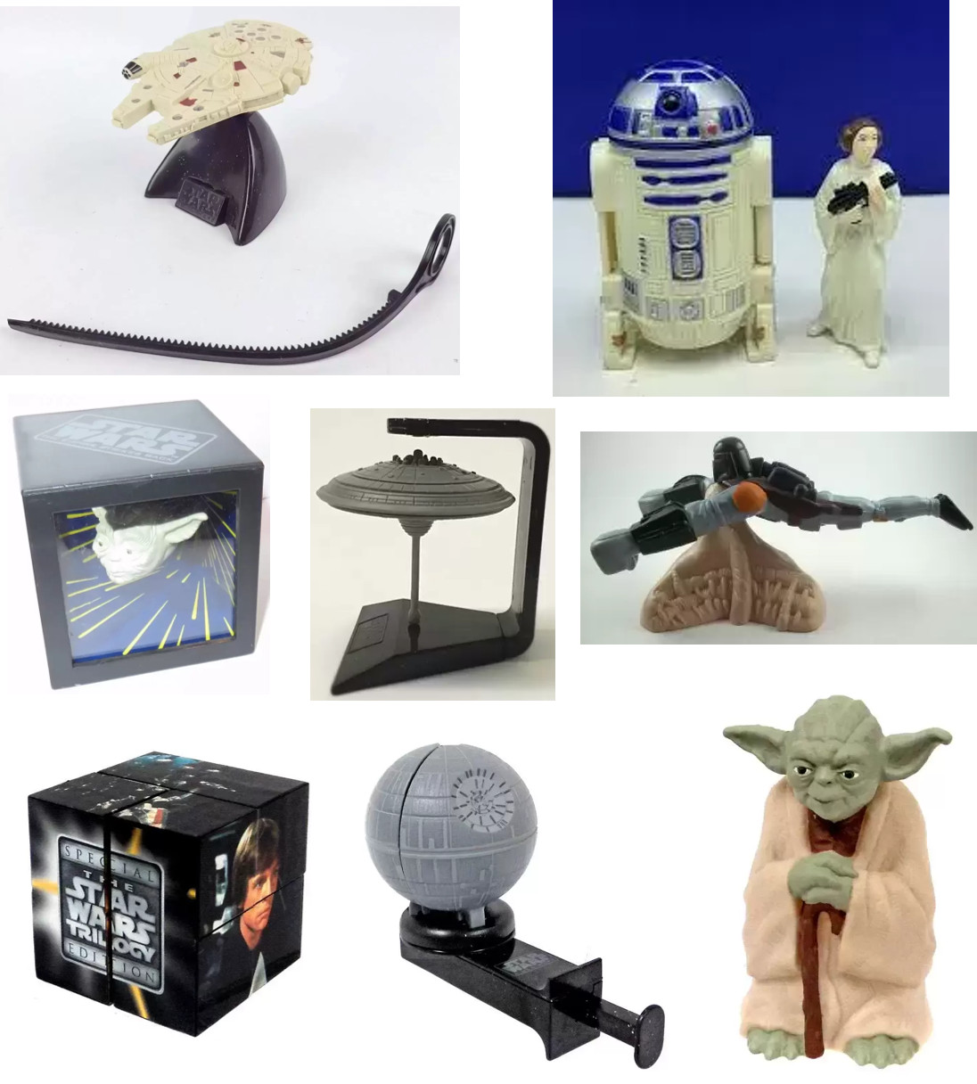 1996 Taco Bell Star Wars Trilogy Special Edition COMPLETE set of 8 TOYS New 1996 Taco Bell Star Wars Trilogy Special Edition COMPLETE set of 8 TOYS New