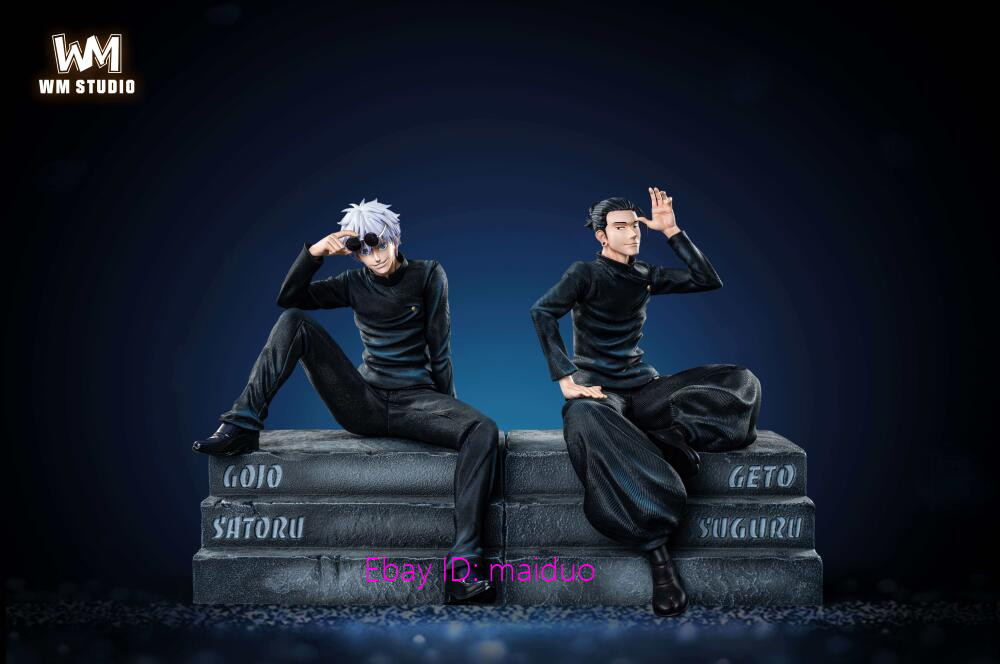 WM Studio Satoru Gojo Geto Suguru Resin 1pcs Figurine 1/6 24cm Presale