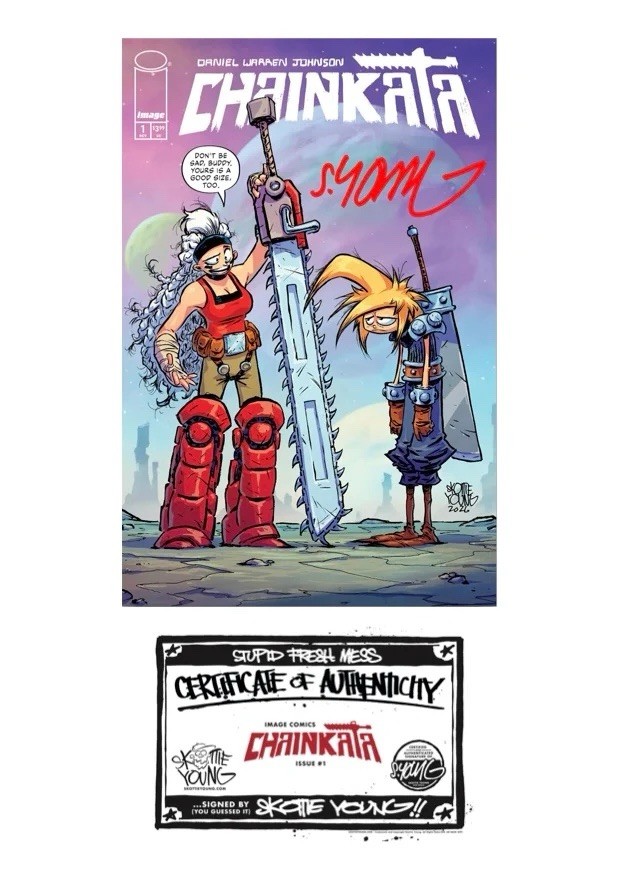 Chainkata #1 Skottie Young Variant Signed Ltd 1000 Image Comics 2026 PRESALE