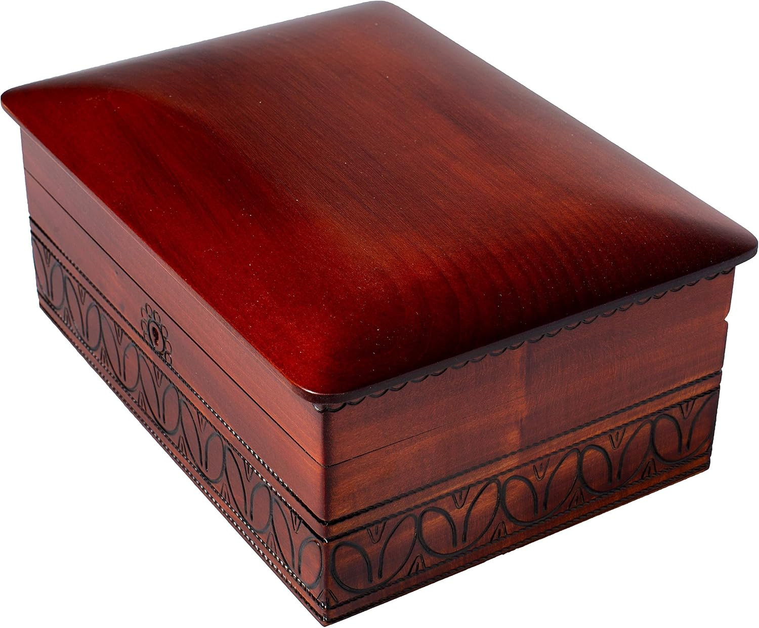 Polish Heritage Handmade Extra-Large Elegant Slightly Rounded 10 1/2\