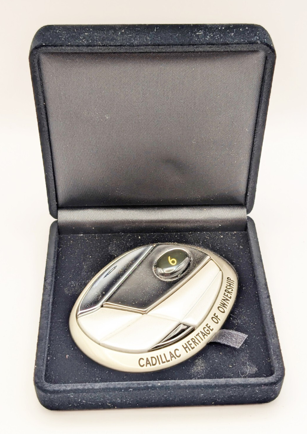 Vintage NIB 6 Cadillac\'s Heritage of Ownership Badge Emblem Hardware & Paperwork