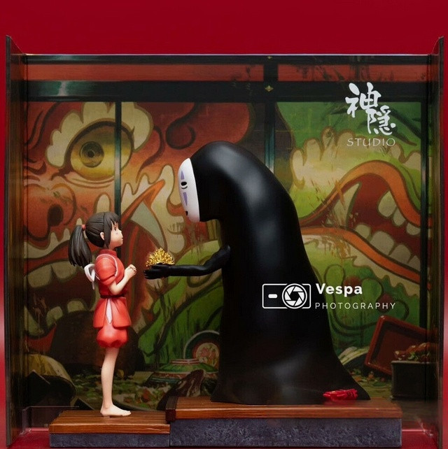 ShenYin Studios Spirited Away ogino chihiro Resin Model No Face man in stock ShenYin Studios Spirited Away ogino chihiro Resin Model No Face man in stock