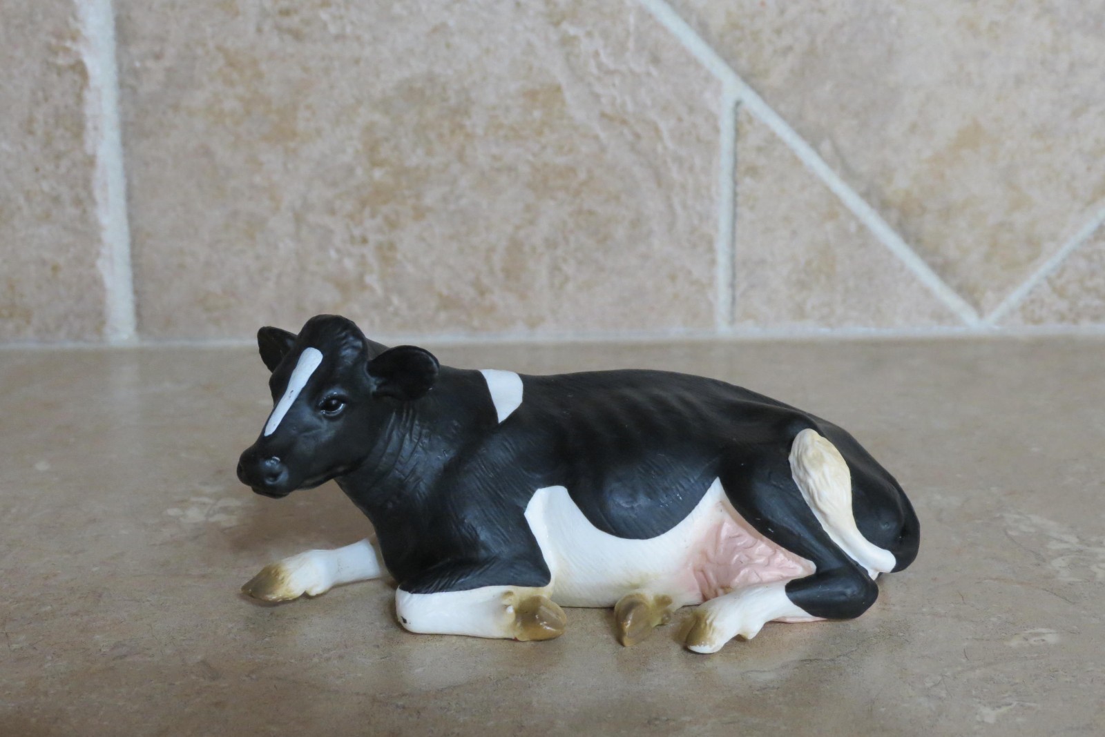 Schleich 13142 Holstein Laying Cow Retired milk dairy farm cattle animal toy