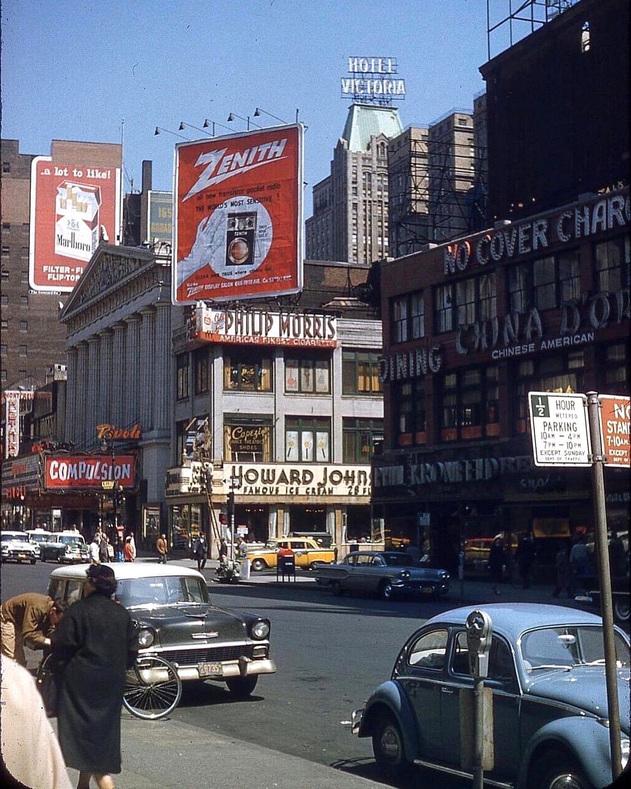 1959 NEW YORK Times Square Photo (229-N)