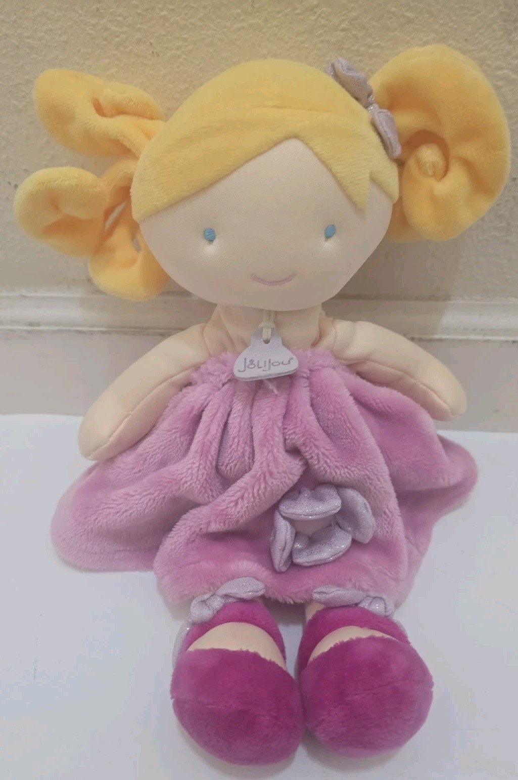 Cute Jolijou Paris Demoiselle Rose Plush Doll 12\