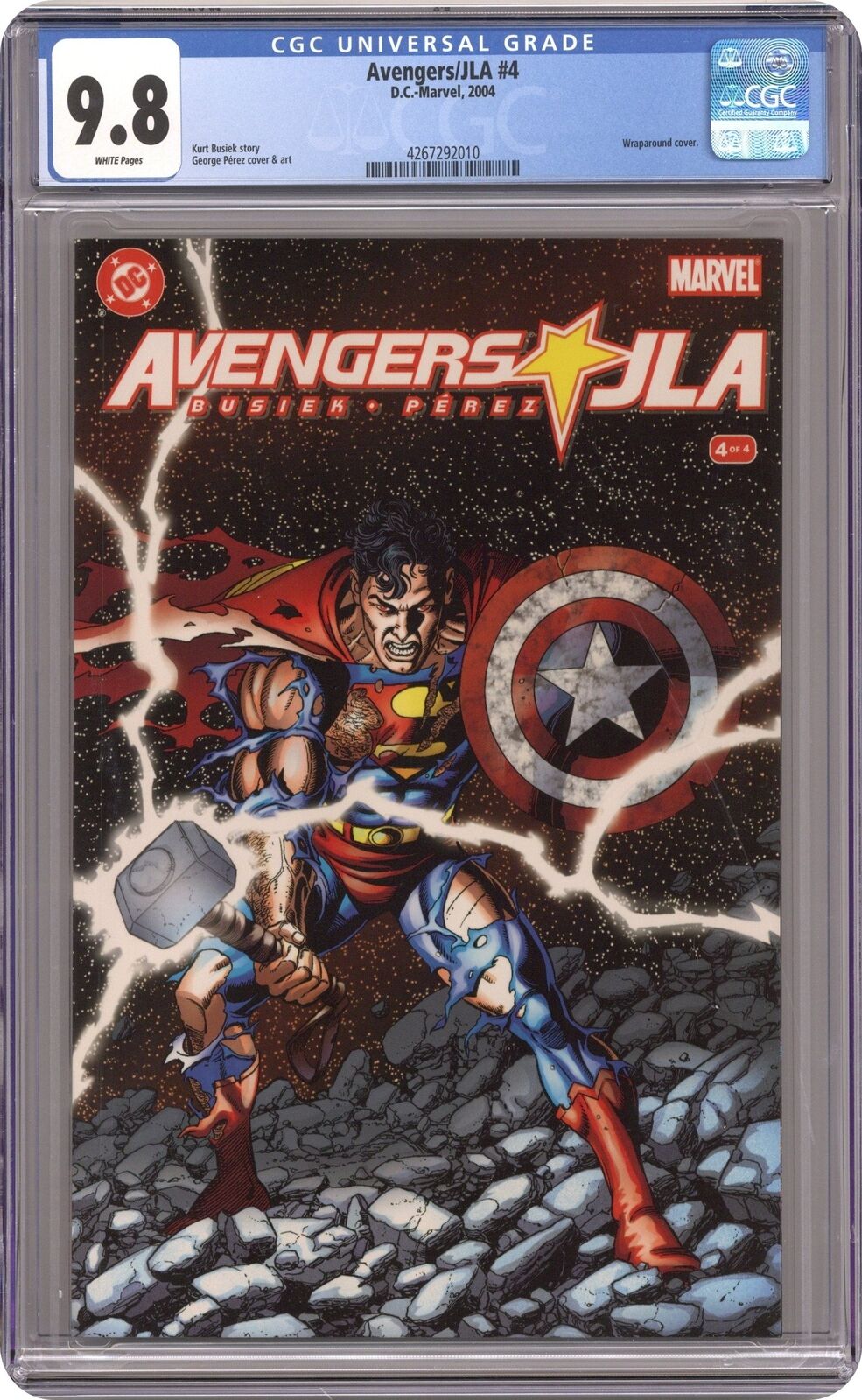 JLA Avengers #4 CGC 9.8 2004 4267292010
