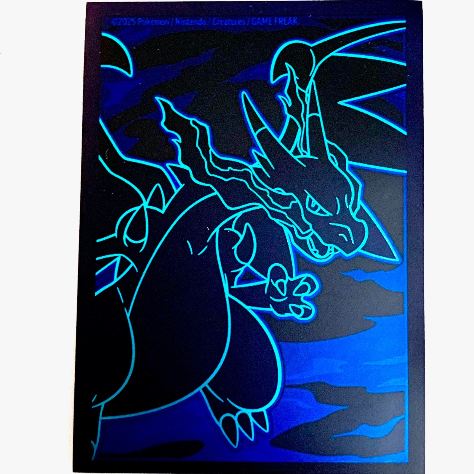 1 Single Sleeve ⭐ Mega Charizard X ⭐ Pokemon ETB Phantasmal Flames ME02 (2025)