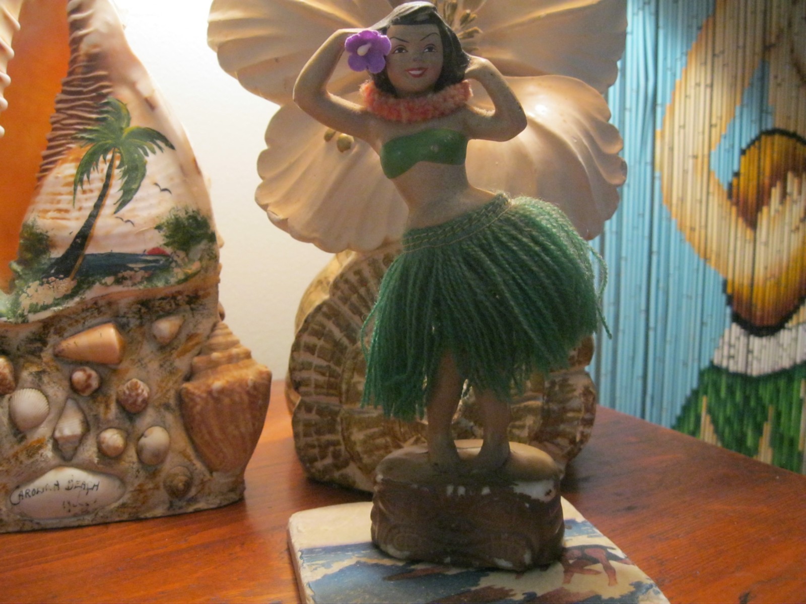 VINTAGE RARE TIKI BASE HAWAIIAN NODDER