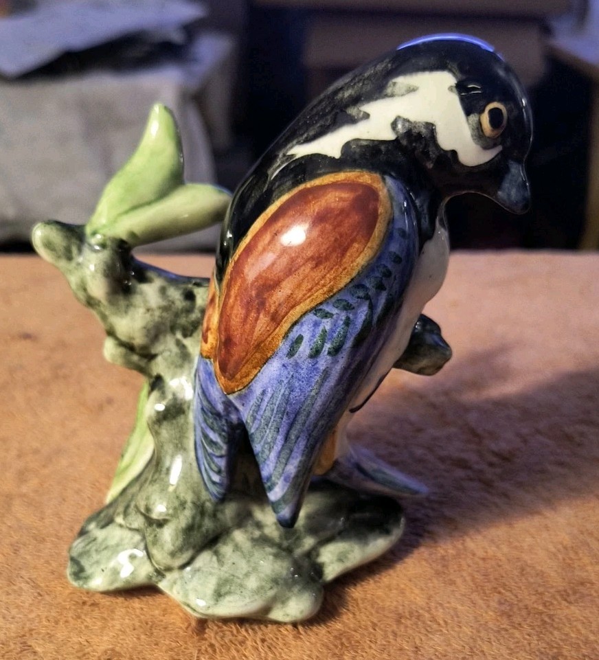 Vintage Stangl Pottery Chestnut Chickadee Bird Figurine 3811 No Damage
