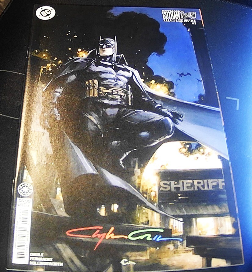 Batman Gotham by Gaslight #2 Clayton Crain Infinity Signature (3+ colors) w/COA Batman Gotham by Gaslight #2 Clayton Crain Infinity Signature (3+ colors) w/COA