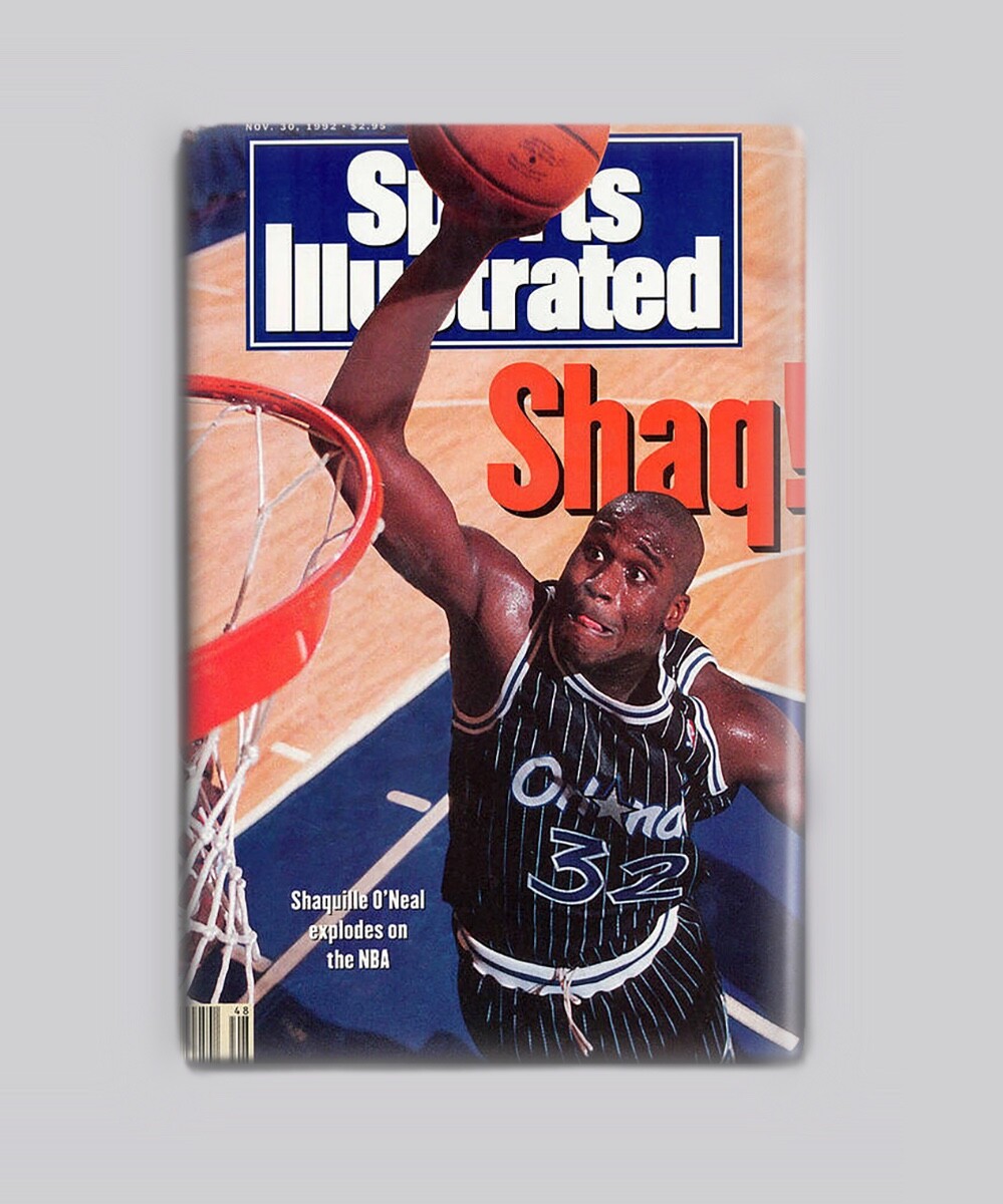 Shaq Shaquille O\'neal Orlando Magic Sports Illustrated 1992 2\