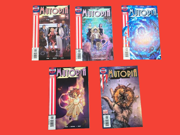 Mutopia X #1-5 Complete Set House of M Tie In Marvel Comics 2005 Modern Age 