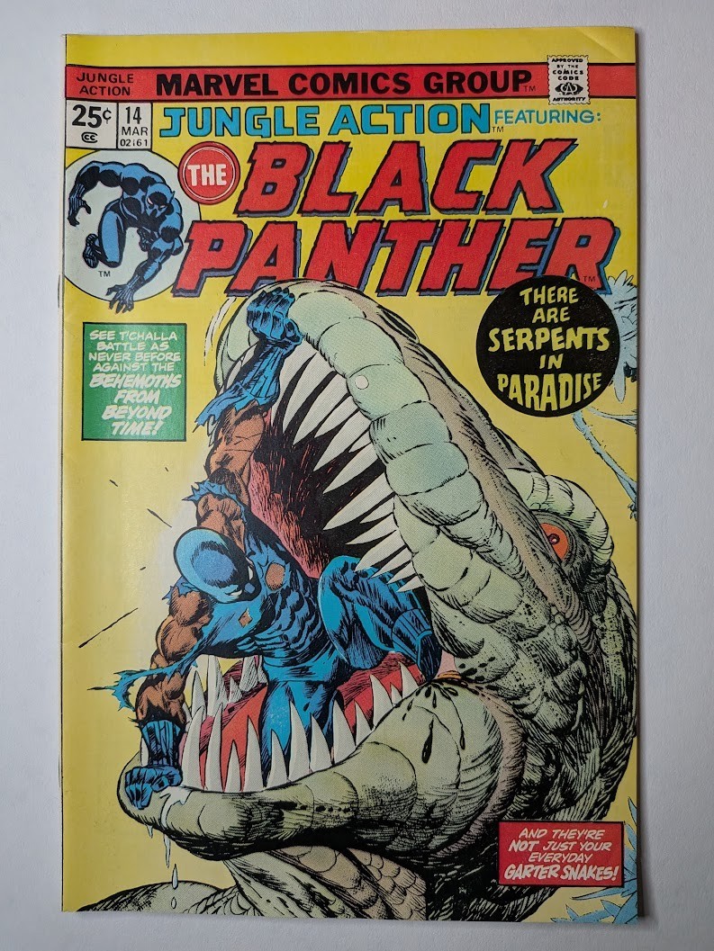 Jungle Action #14 Marvel 1975 (VF+) | Panther\'s Rage Part 9