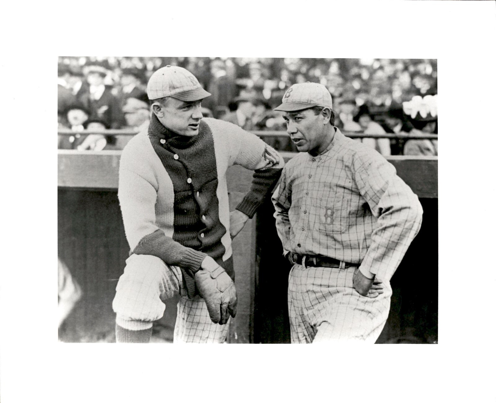 LG85 2nd Gen Restrike Photo RUBE MARQUARDT JOHN TORTES CHIEF MEYERS Baseball