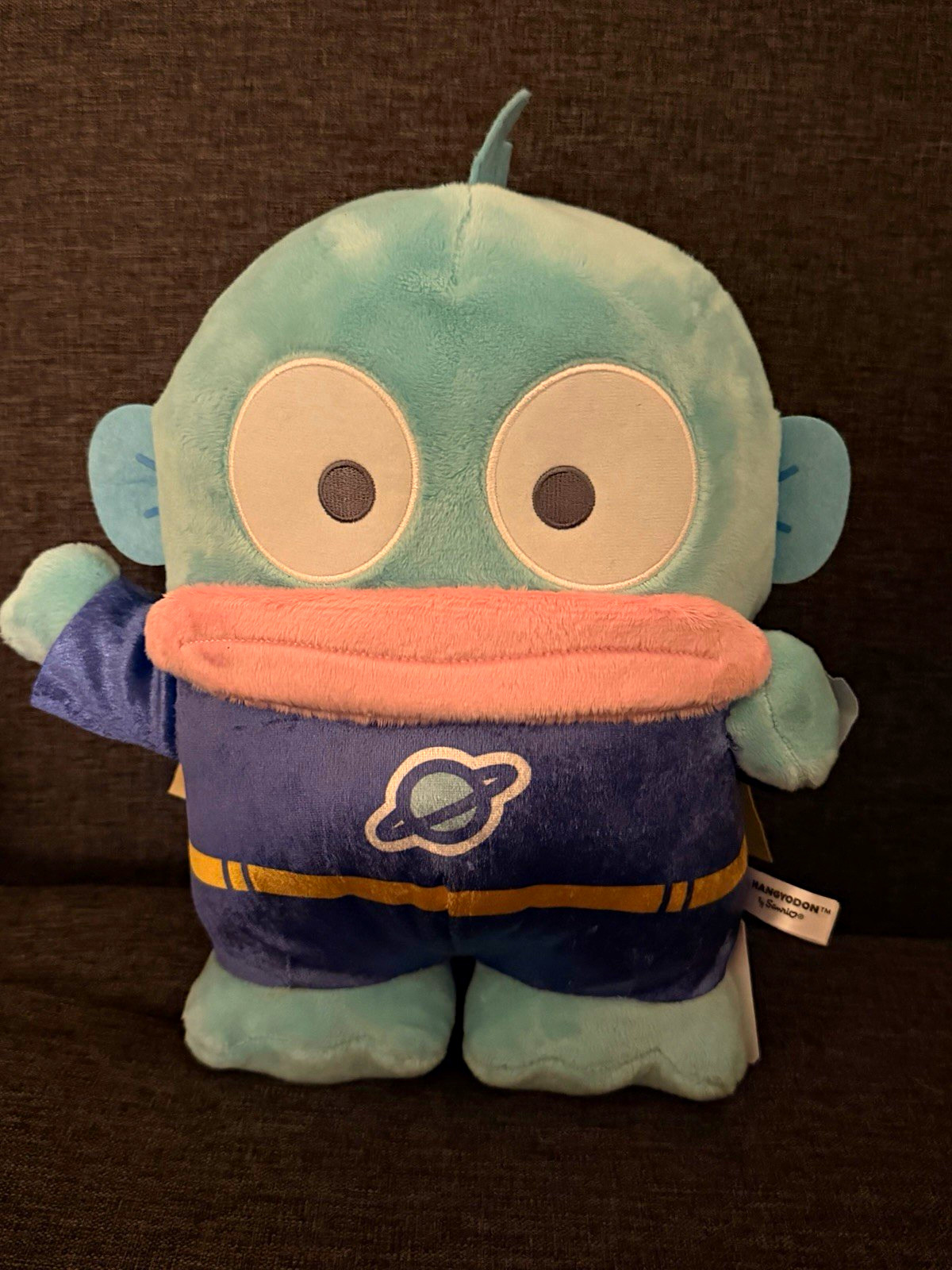 Sanrio Hangyodon Standing Plush Toy With Tags 13.8 in. MPN 2806