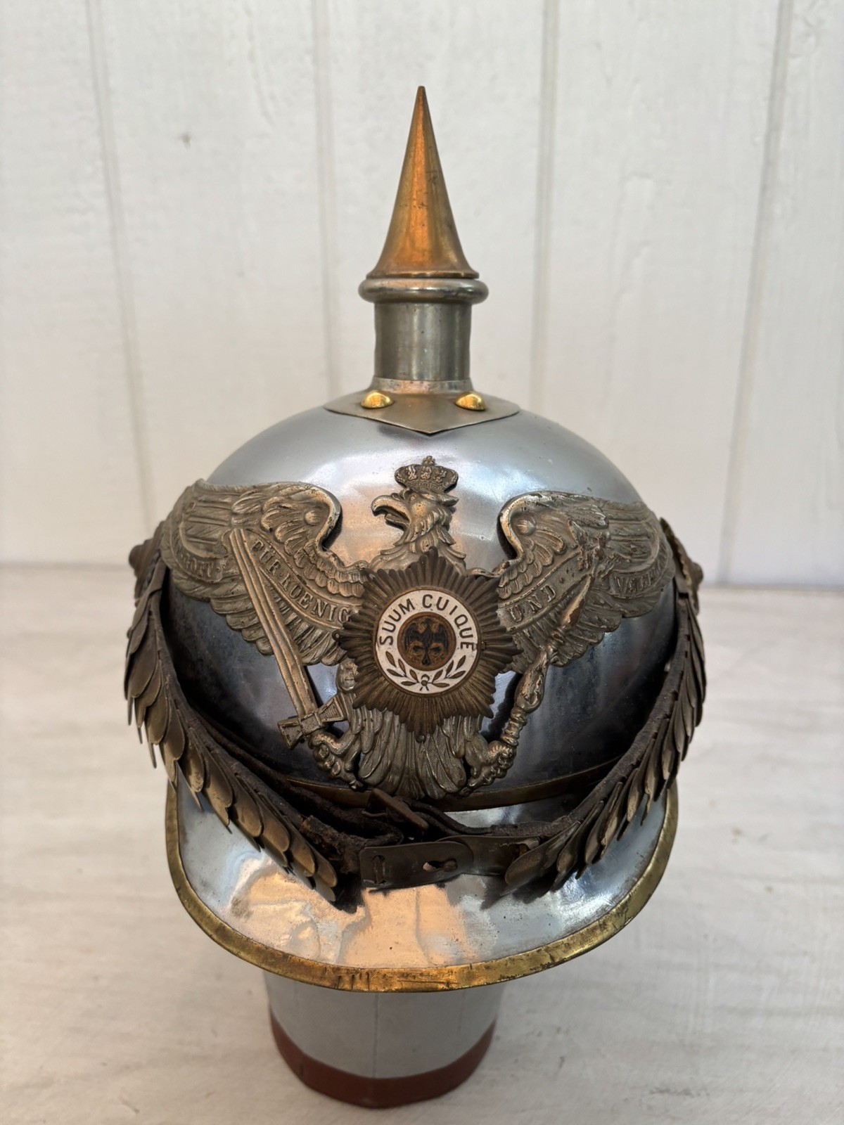  Imperial German lobstertail Guard Helmet