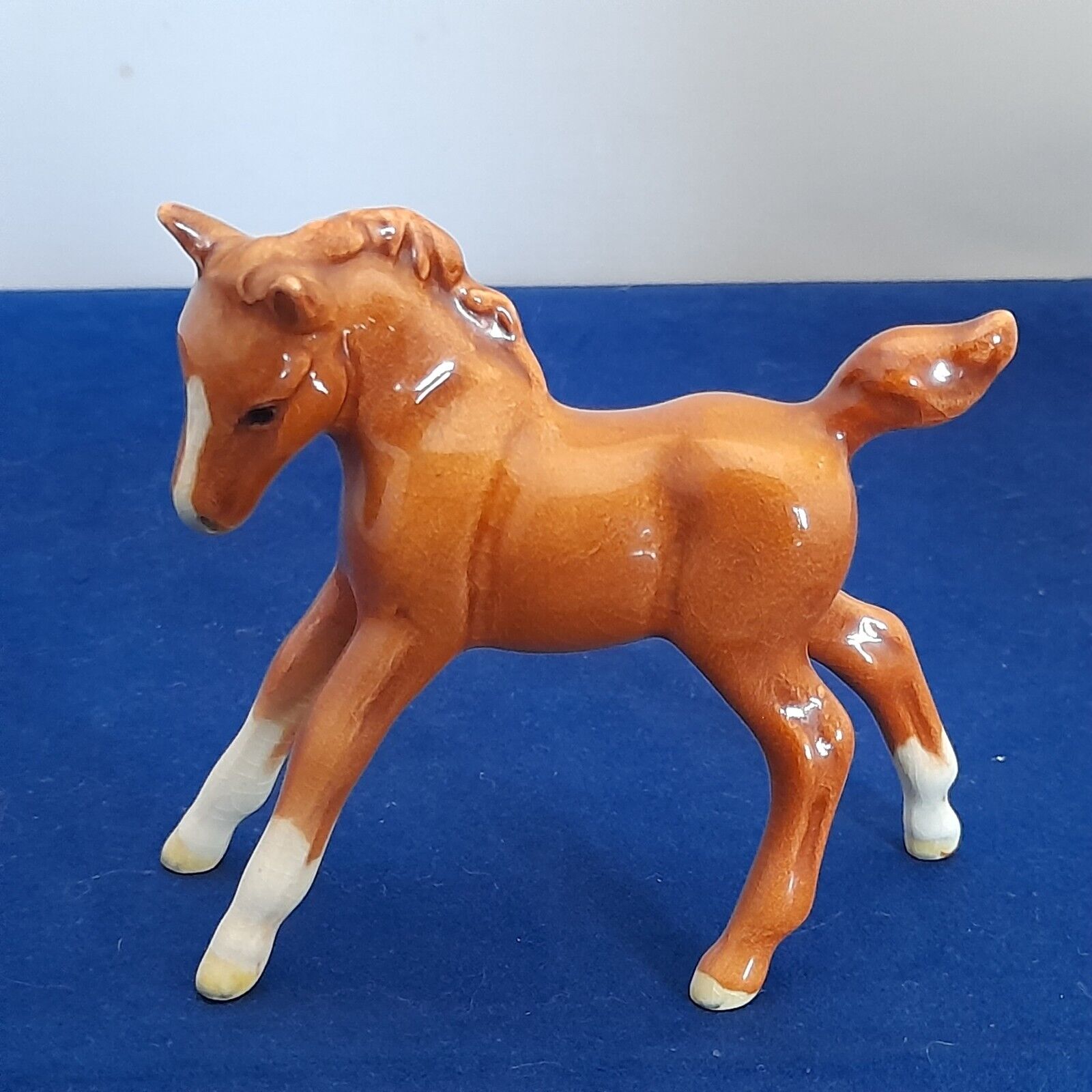 Vintage Beswick Horse Chestnut Foal Rare Figurine