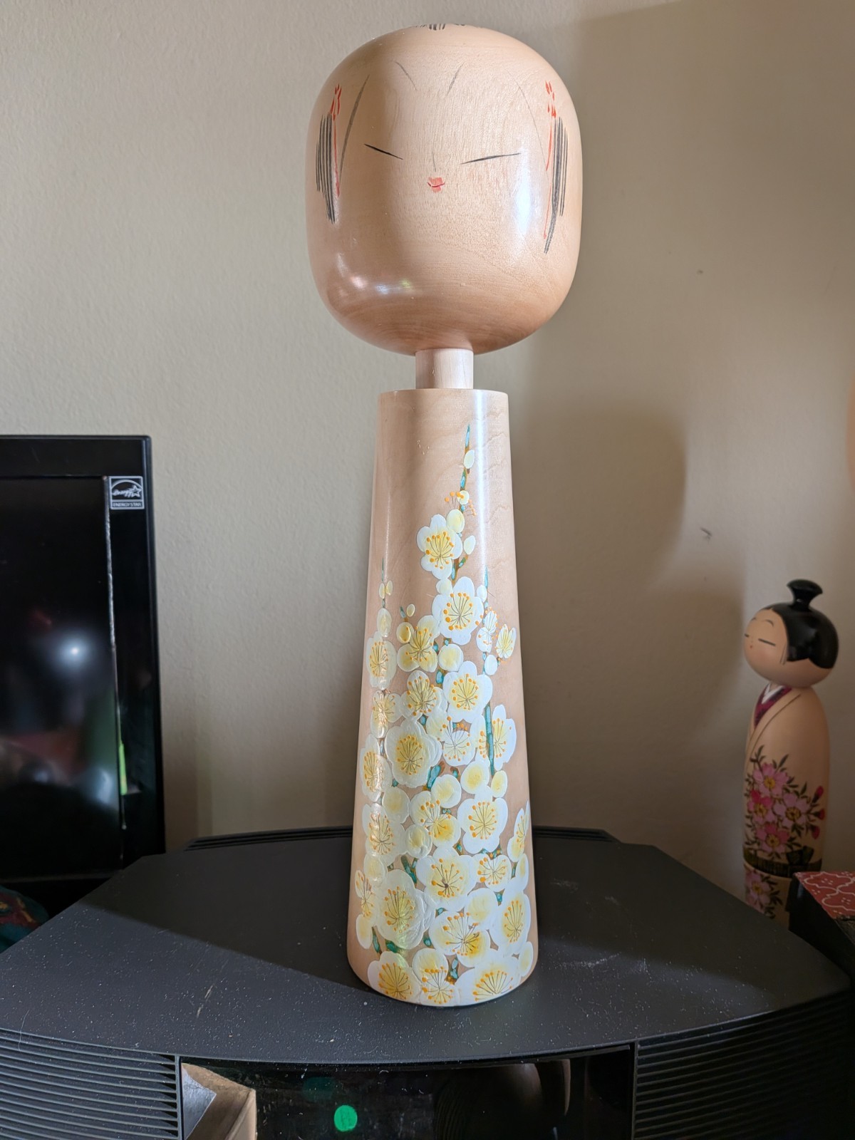 Vintage Creative Sosaku Kokeshi by Hashime Takahashi 13.5 Vintage Creative Sosaku Kokeshi by Hashime Takahashi 13.5