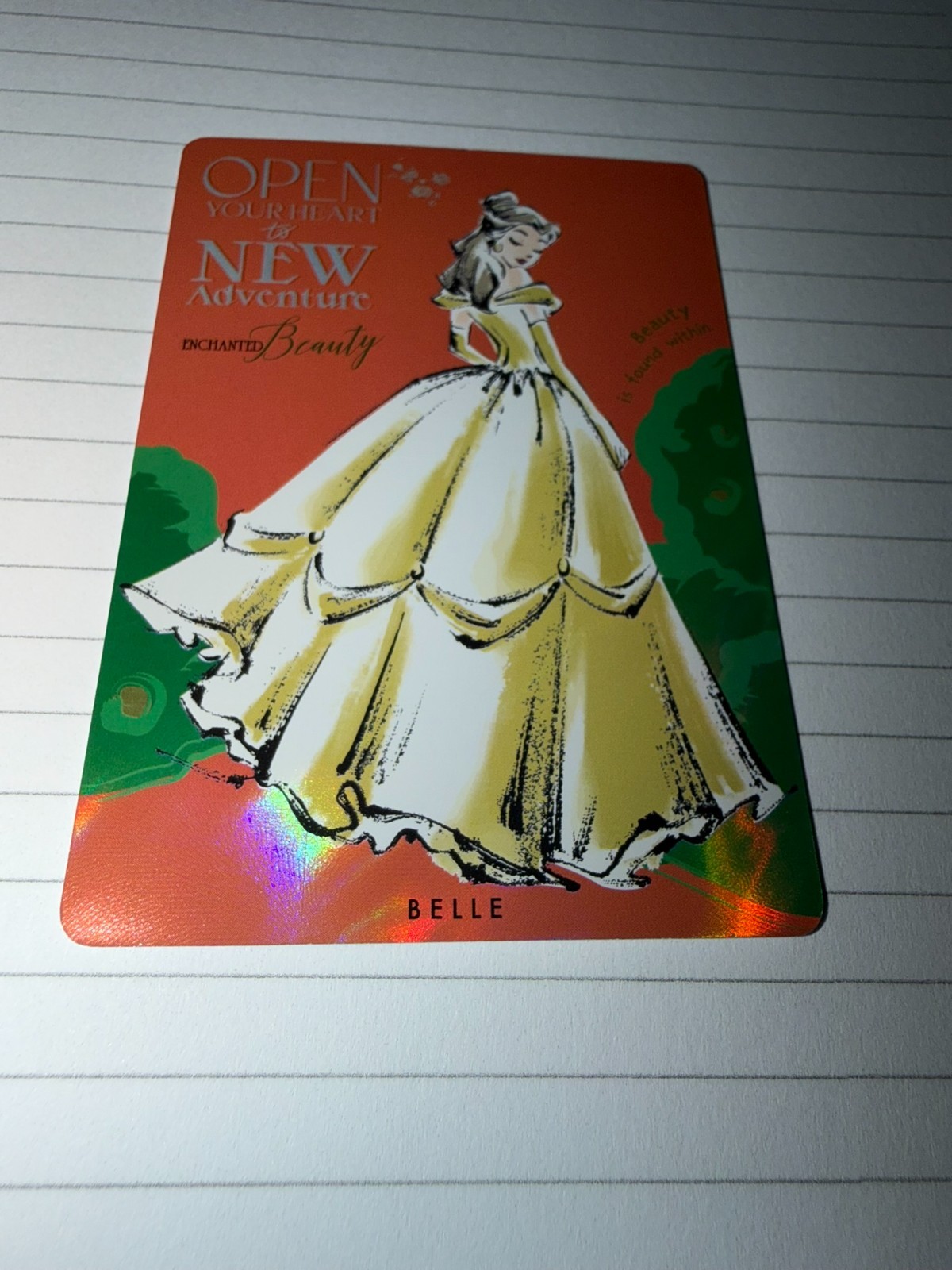 Belle - 2026 ShiningSoul Disney Princess Trading Card DISPRI-VII-003 Rare New Belle - 2026 ShiningSoul Disney Princess Trading Card DISPRI-VII-003 Rare New