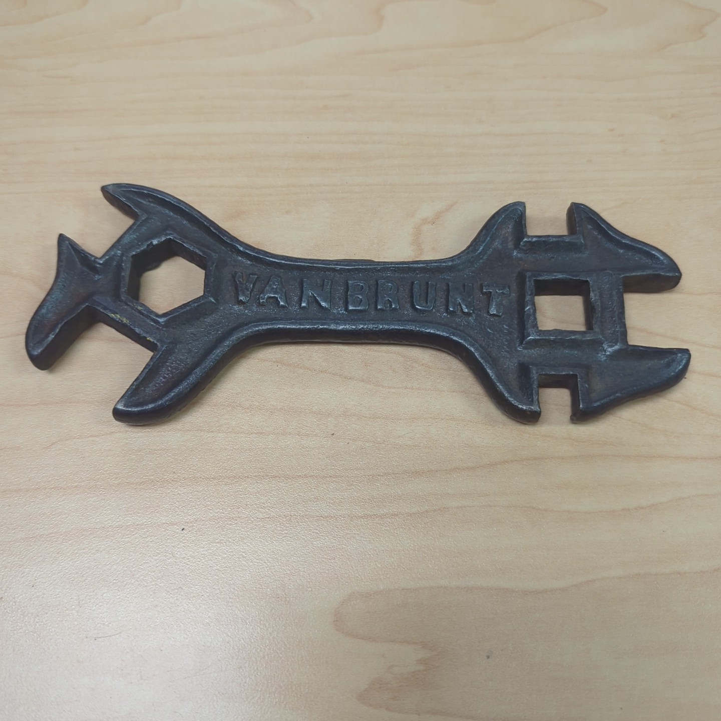 Antique VanBrunt D-380 Multi Use Wrench Late 1800s-1920s 