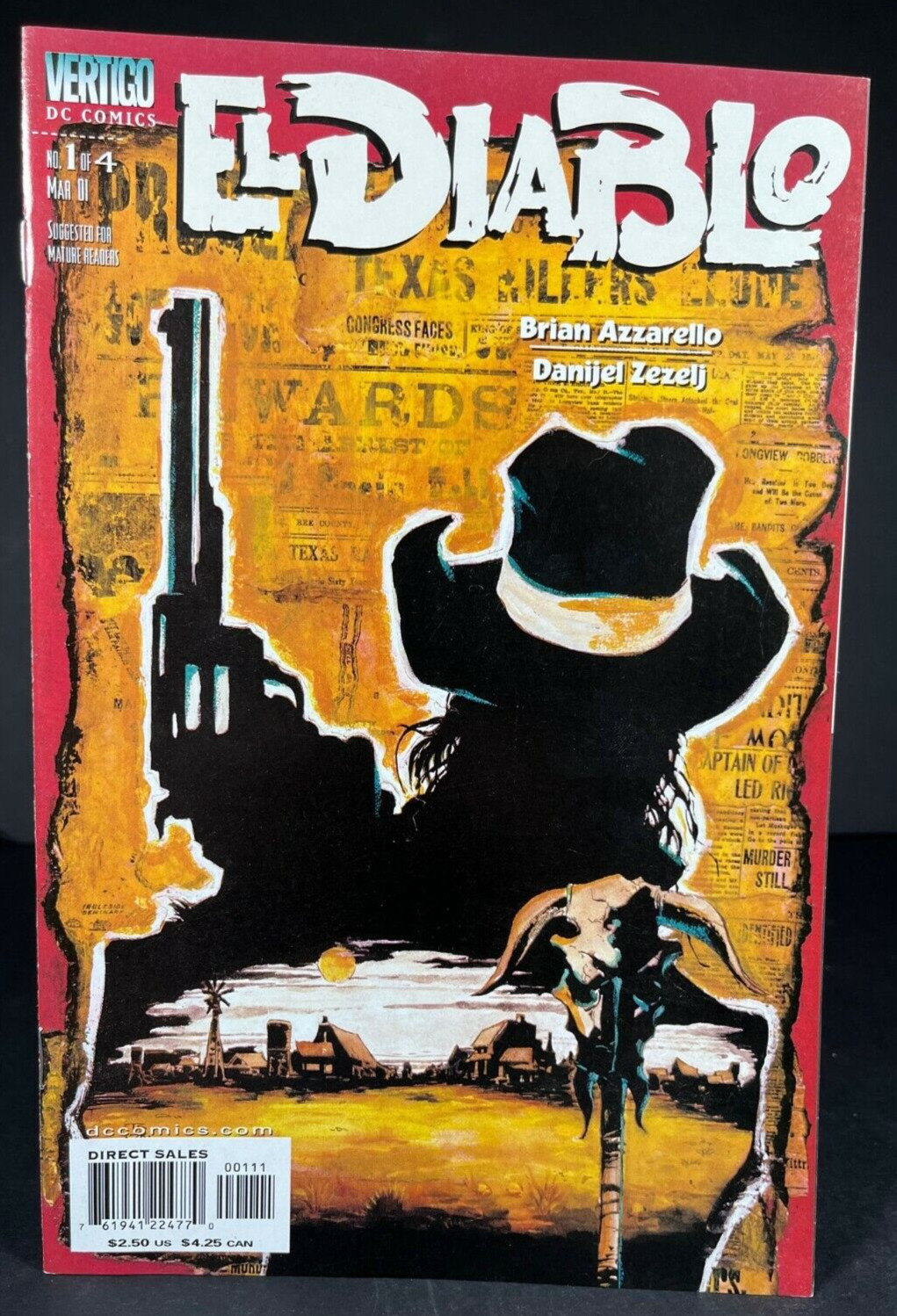 El DIABLO No.1 March 2001  Vertigo DC Comics