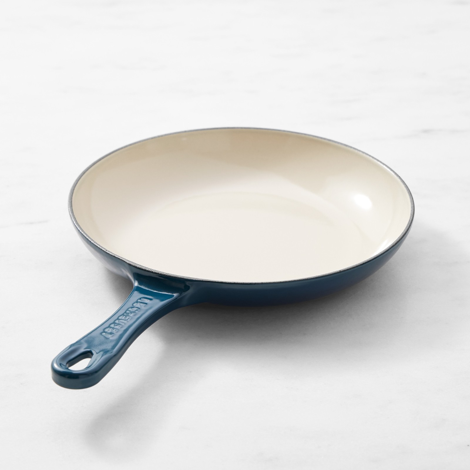 Le Creuset Enameled Cast Iron Shallow Fry Pan, 9.75\