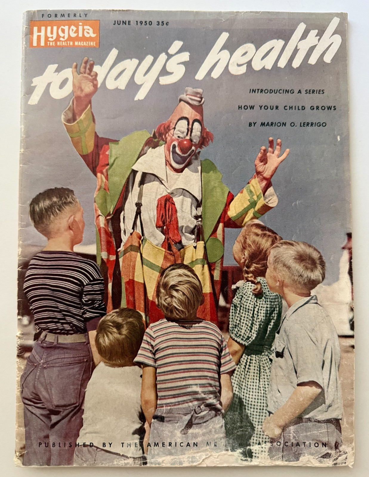 1950 Today\'s Health Magazine COMIC BOOKS A MENACE? Newsstand Photo Delinquency