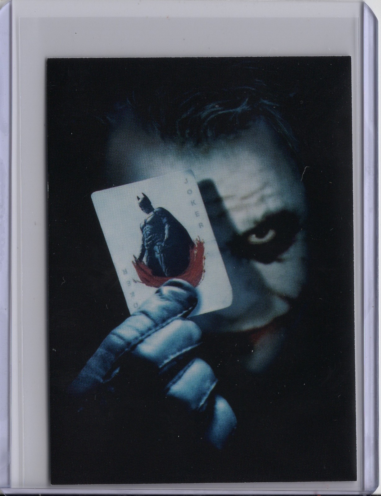 HEATH LEDGER 2008 PGM THE DARK KNIGHT JOKER ROOKIE RC #113 RARE MOVIE POSTER