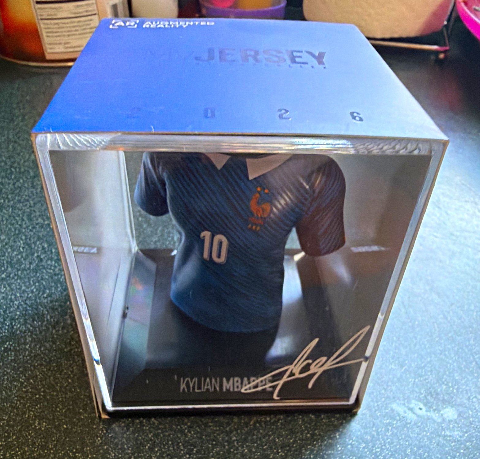FAN COLLEX Kylian Mbappé 2026 #10 Home Jersey Soccer Figurine Boxed