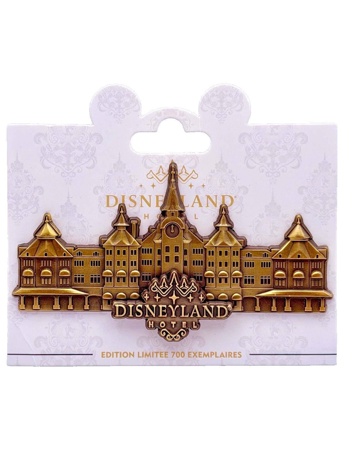 Disneyland Paris Facade Of Disneyland Hotel Jumbo Pin 2024 LE 700 Attractions