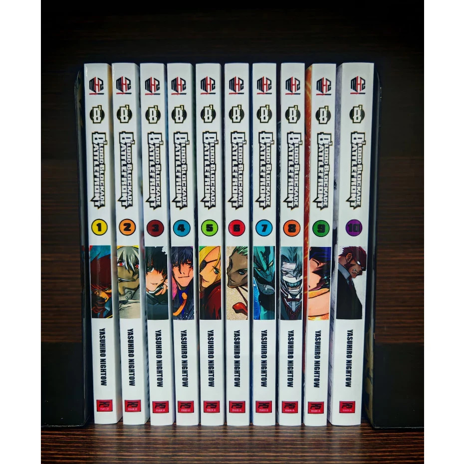 Blood Blockade Battlefront New Manga Vol 1-10 END Half/Full Set English Comic