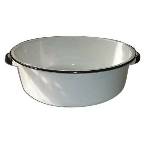 Granite Ware 34709 White Enamel Large 15 Quart Ceramic on Steel Dish Pan