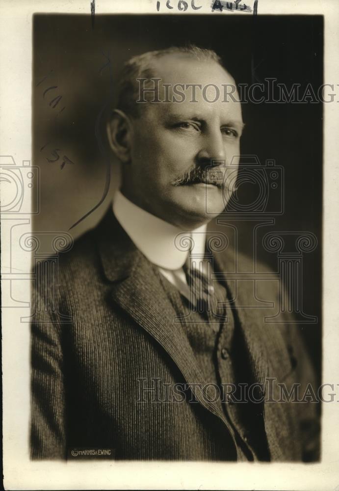 1919 Press Photo Hugh C. Wallace, Ambassador from U.S. to France